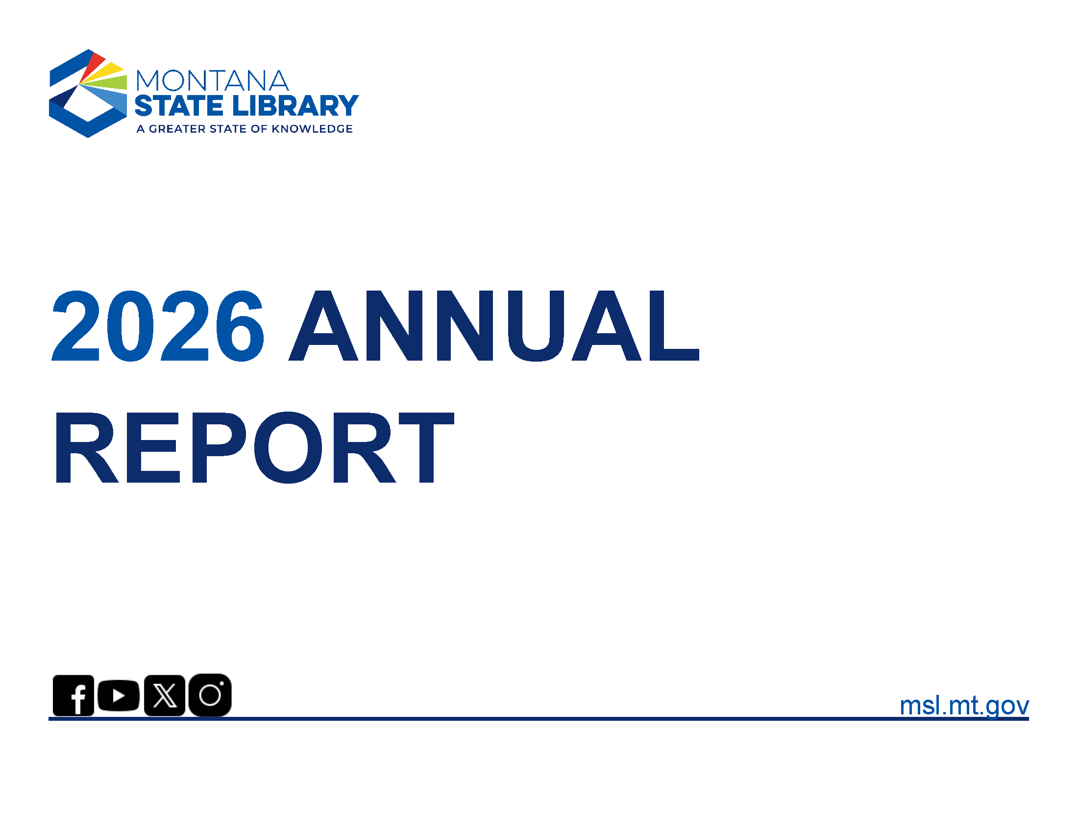 Cover of the 2026 annual report