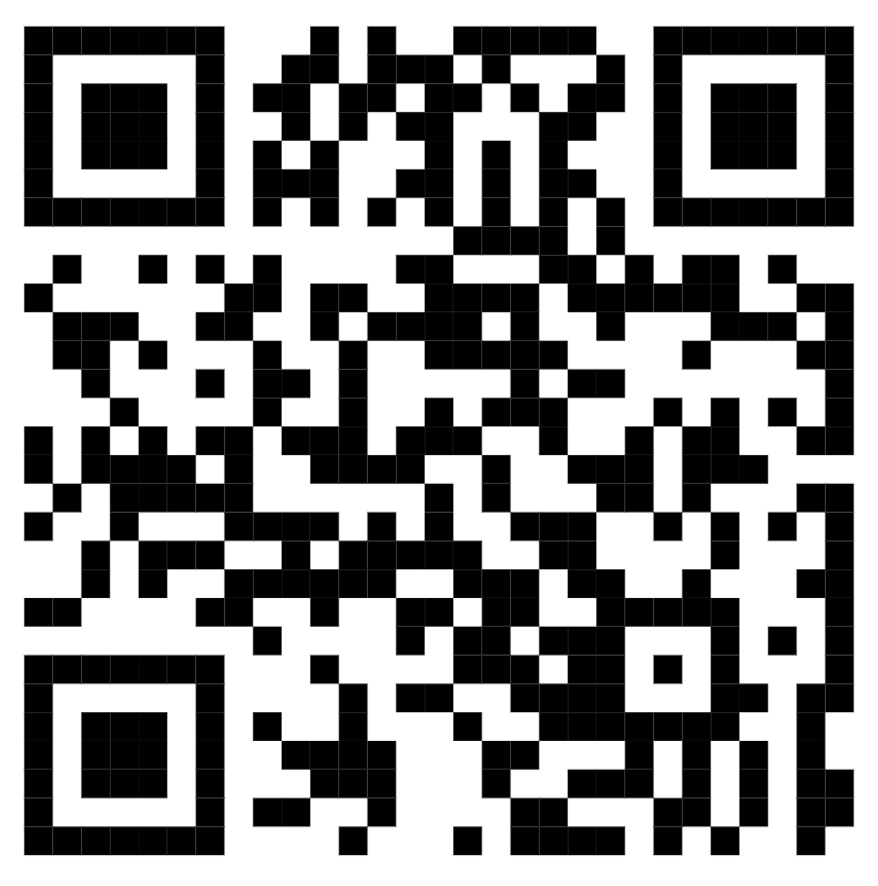 QR code to download the app