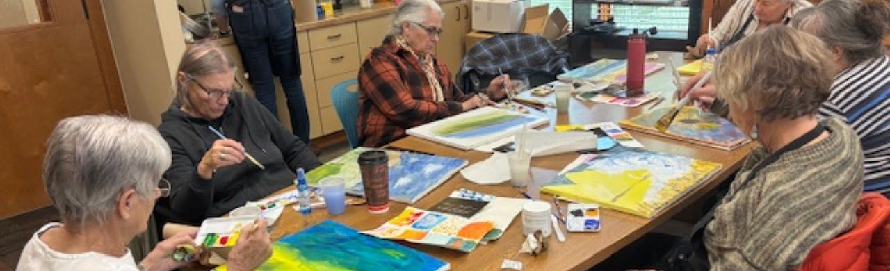 Participants in the Creative Aging Program