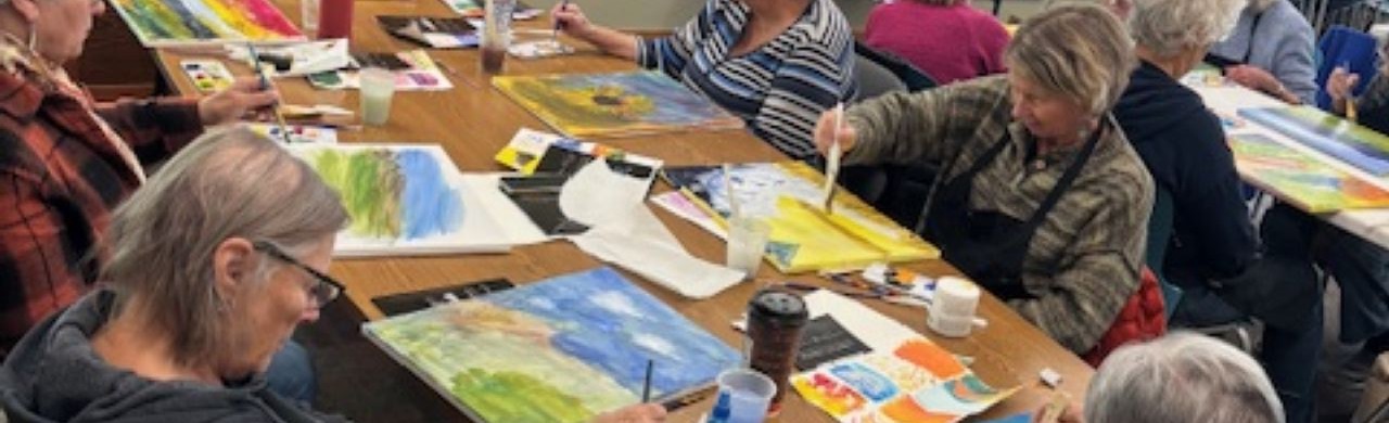 Participants in the Creative Aging Program